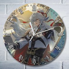 Настенные часы Бруталити игры honkai star rail - 10349