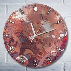 Настенные часы Бруталити игры honkai star rail - 10350