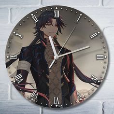 Настенные часы Бруталити игры honkai star rail - 10352