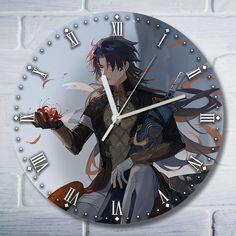 Настенные часы Бруталити игры honkai star rail - 10354