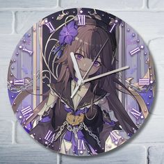 Настенные часы Бруталити игры honkai star rail - 10356