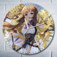 Настенные часы Бруталити игры honkai star rail - 10358