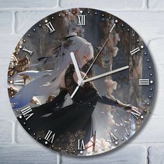 Настенные часы Бруталити игры honkai star rail - 10363