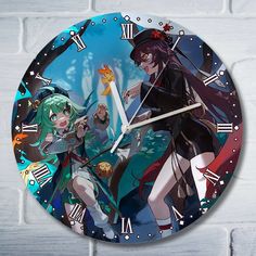 Настенные часы Бруталити игры honkai star rail - 10251