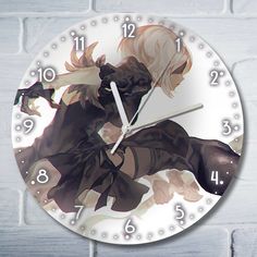 Настенные часы Бруталити игры nier automata - 10419
