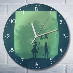 Настенные часы Бруталити игры nier automata - 10422