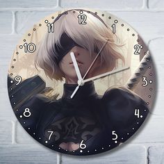Настенные часы Бруталити игры nier automata - 10431