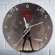 Настенные часы Бруталити игры nier automata - 10432