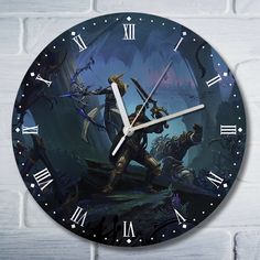 Настенные часы Бруталити игры the war within - 10165