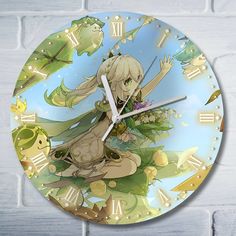 Настенные часы Бруталити игры геншин импакт - 10012