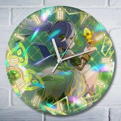 Настенные часы Бруталити игры геншин импакт - 10013