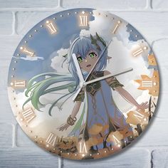 Настенные часы Бруталити игры геншин импакт - 10014