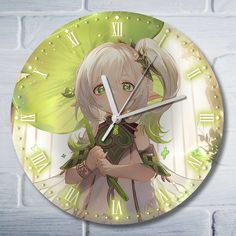 Настенные часы Бруталити игры геншин импакт - 10016