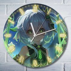 Настенные часы Бруталити игры геншин импакт - 10019