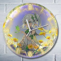 Настенные часы Бруталити игры геншин импакт - 10020