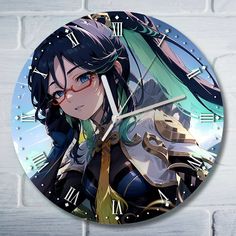 Настенные часы Бруталити игры геншин импакт - 10002