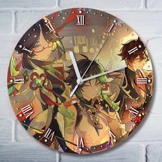 Настенные часы Бруталити игры геншин импакт - 10000