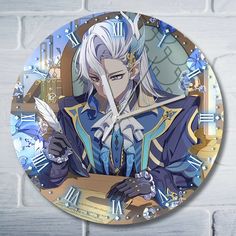 Настенные часы Бруталити игры геншин импакт - 10008