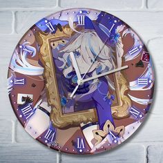 Настенные часы Бруталити игры геншин импакт - 10026