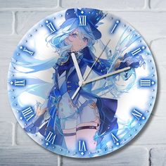 Настенные часы Бруталити игры геншин импакт - 10027