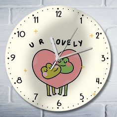 Настенные часы Бруталити лягушка милота - 10046