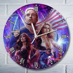 Настенные часы Бруталити сериал пацаны - 10479