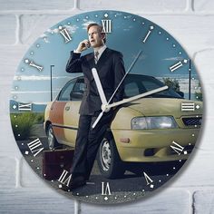 Настенные часы Бруталити сериал Лучше звоните Солу - 10449
