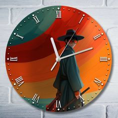 Настенные часы Бруталити сериалы голубоглазый самурай - 10179