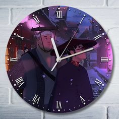 Настенные часы Бруталити сериалы голубоглазый самурай - 10181