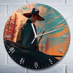 Настенные часы Бруталити сериалы голубоглазый самурай - 10183