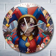 Настенные часы Бруталити сериалы цифровой цирк - 10054