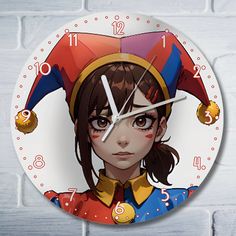 Настенные часы Бруталити сериалы цифровой цирк - 10055