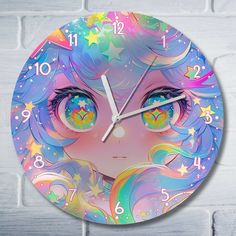 Настенные часы Бруталити эстетика девушка - 10059