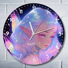 Настенные часы Бруталити эстетика девушка - 10063