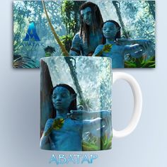 Кружка аватар джейк и нетейам avatar путь воды 330 мл No Brand