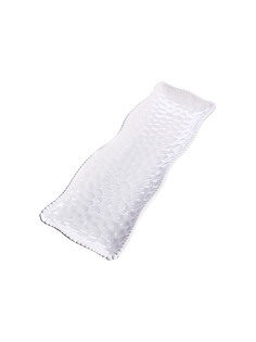 Блюдо сервировочное Loraine фарфоровое, 48,5x16 см