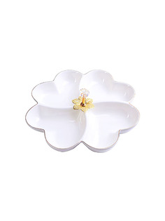 Менажница на 4 секции Loraine фарфоровая, 29 см