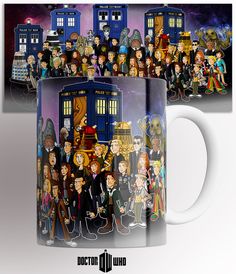 Кружка Доктор кто doctor who 330 мл No Brand