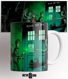 Кружка Доктор кто doctor who 330 мл No Brand