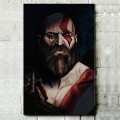 Картина интерьерная Бруталити God of war - 13568 В
