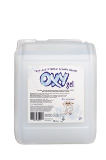 Гель для стирки белого белья Oxy gel, 5 л