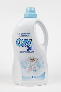 Гель для стирки белого белья Oxy gel, 2 л
