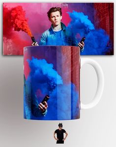 Кружка Том Холланд Tom Holland актер с принтом 330 мл No Brand