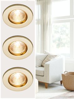 Встраиваемый светильник Max Light Cast 73 GD ML комплект 3 шт