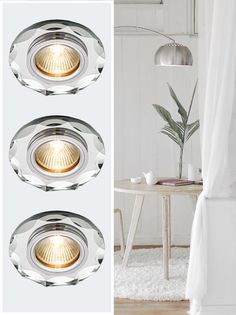 Встраиваемый светильник Max Light Crystal 50 ML комплект 3 шт