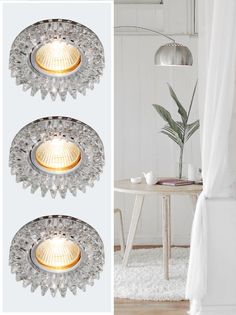 Встраиваемый светильник Max Light Crystal 54 ML комплект 3 шт