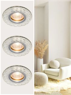 Встраиваемый светильник Max Light Crystal LED 6 ML комплект 3 шт