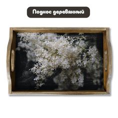 Деревянный поднос Бруталити Природа - 1144