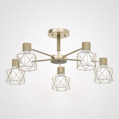 Потолочная люстра ImperiumLoft CORF B3 Champagne 5 lamps Модель 189487-26