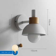 Бра FANTA WALL White Модель 204545-26 Imperium Loft